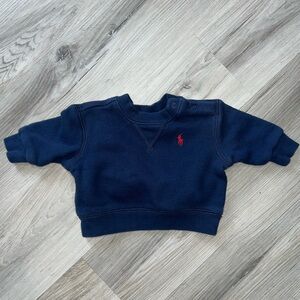 Ralph Lauren Baby Boy Crewneck Sweater Size 3 Months